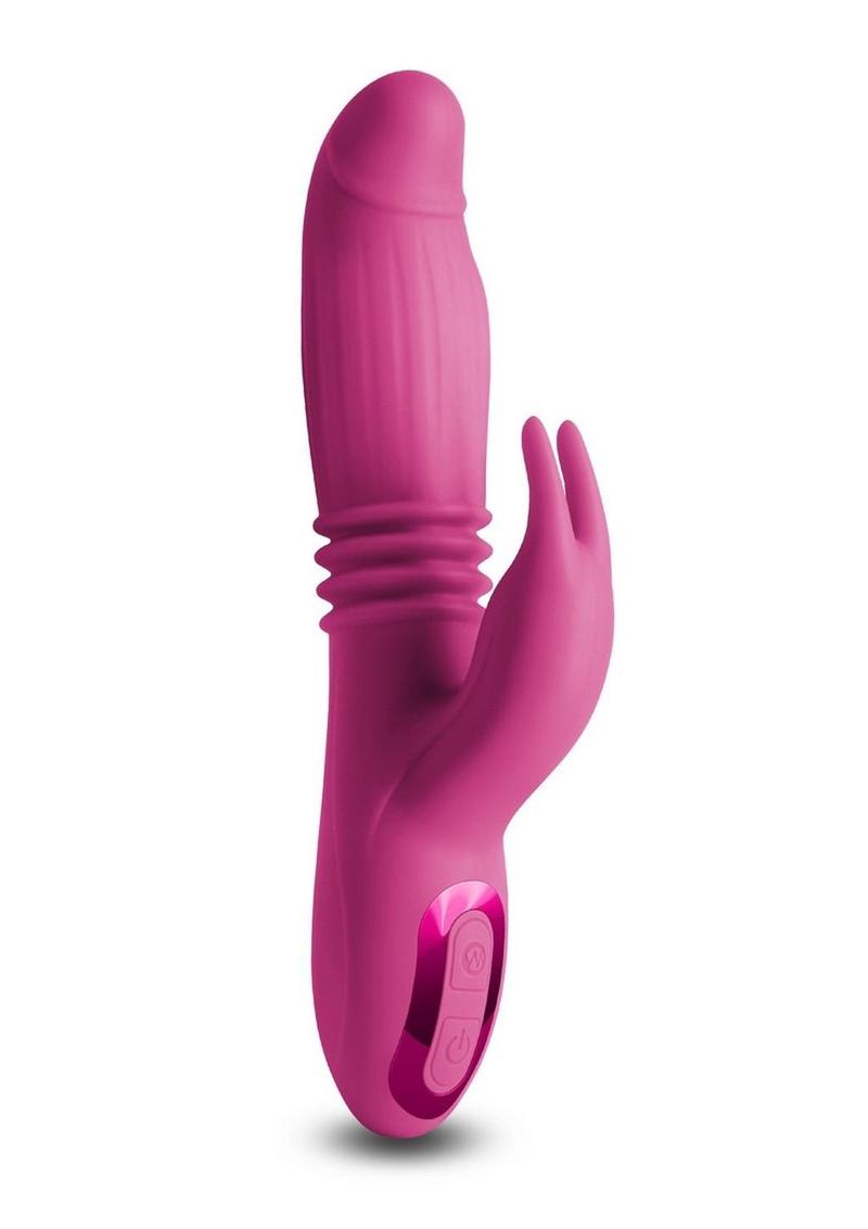 Inya Passion Rechargeable Silicone Rabbit Vibrator - Pink The Love Store Online Inya Passion Rechargeable Silicone Rabbit Vibrator - Pink The Love Store Online