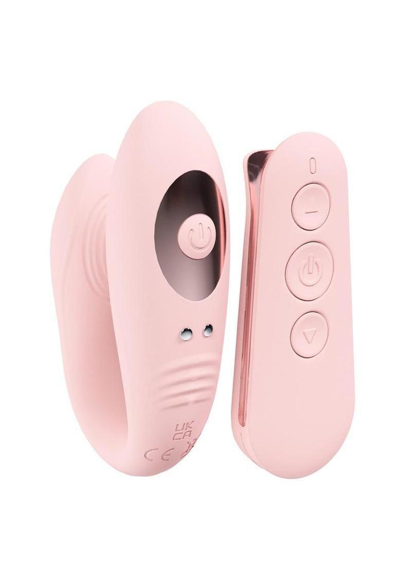 Loveline Charme Dual Motor Silicone Rechargeable Vibrator with Remote The Love Store Online Loveline Charme Dual Motor Silicone Rechargeable Vibrator with Remote The Love Store Online