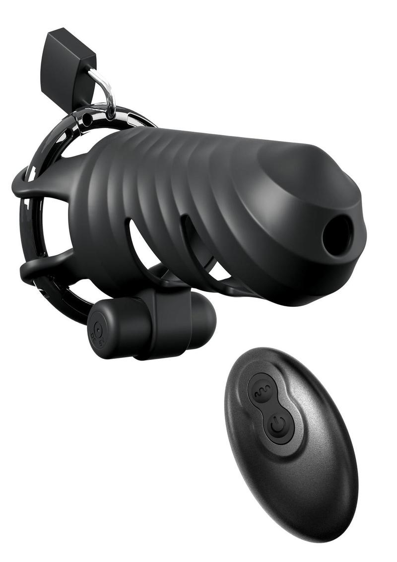 Fantasy C-Ringz Remote-Controlled Vibrating Cock Blocker - Black The Love Store Online Fantasy C-Ringz Remote-Controlled Vibrating Cock Blocker - Black The Love Store Online