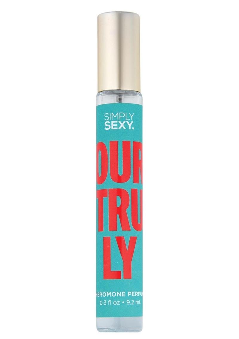 Simply Sexy Pheromone Perfume Yours Truly Spray 0 3oz The Love Store