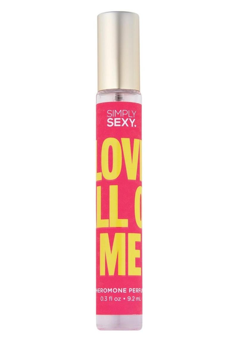 Simply Sexy Pheromone Perfume Love All Of Me Spray 0.3oz The