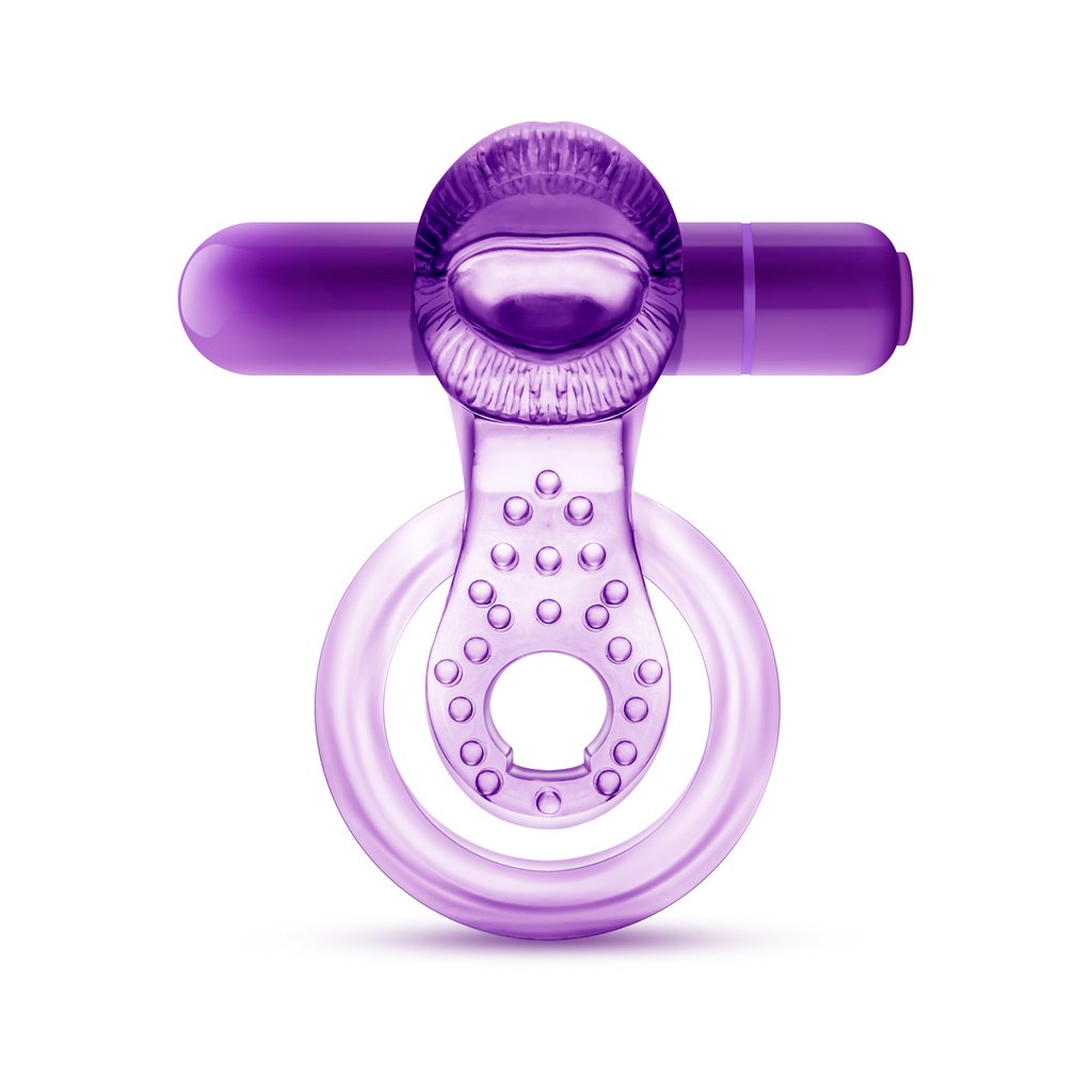 Play With Me - Lick It - Vibrating Double Strap Cock Ring - Purple The Love Store Online Play With Me - Lick It - Vibrating Double Strap Cock Ring - Purple The Love Store Online