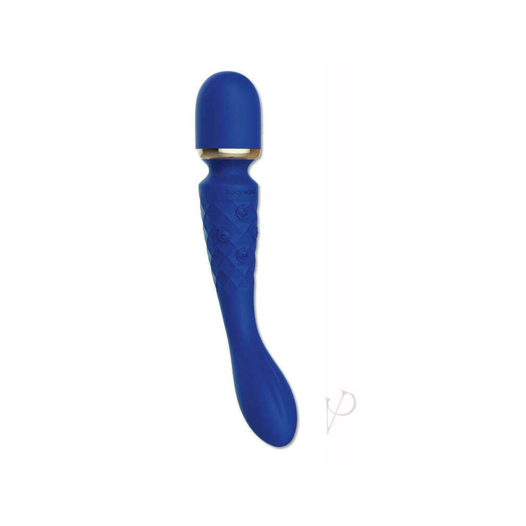 Bodywand Luxe 2-Way Wand Massager - Blue The Love Store Online Bodywand Luxe 2-Way Wand Massager - Blue The Love Store Online
