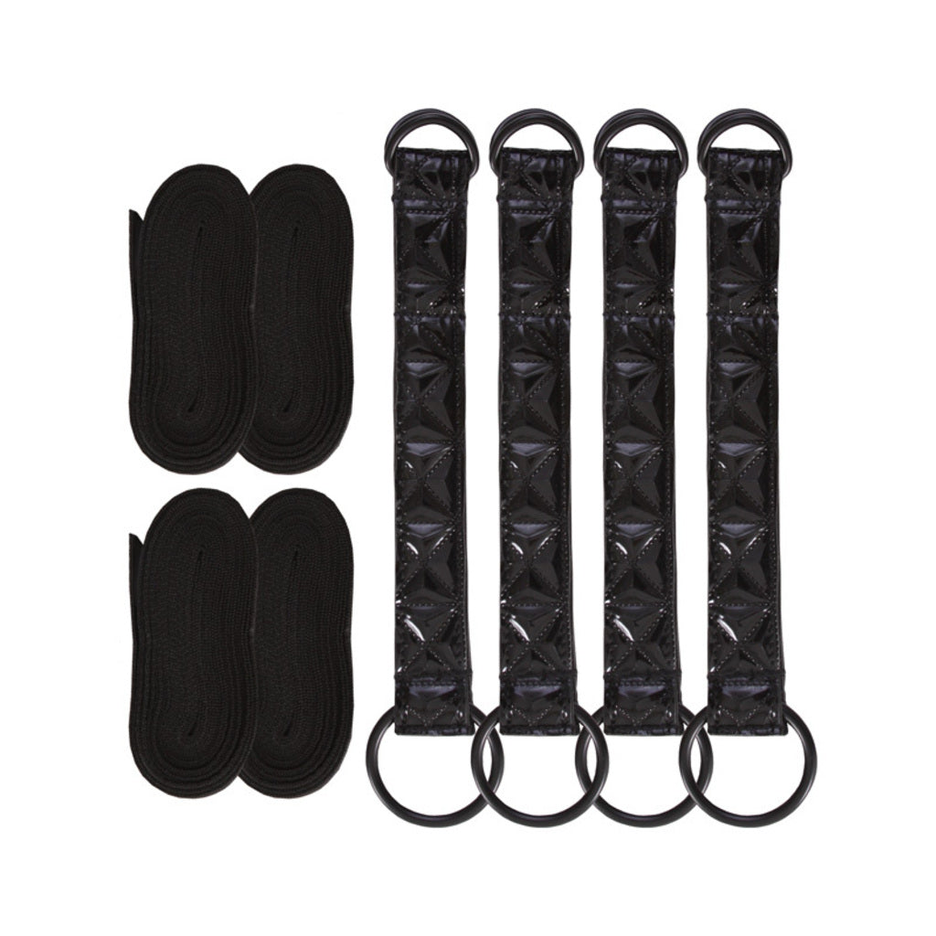 Sinful Bed Restraint Straps - Black – The Love Store Online