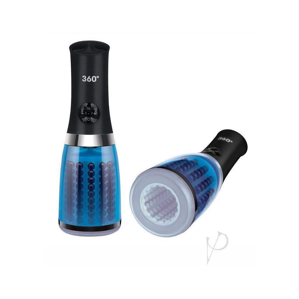 Zolo 360 Rotating Beaded Masturbator - Blue/Black The Love Store Online Zolo 360 Rotating Beaded Masturbator - Blue/Black The Love Store Online