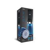 Zolo 360 Rotating Beaded Masturbator - Blue/Black