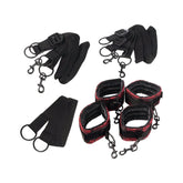 Scandal Bed Restraints - Red