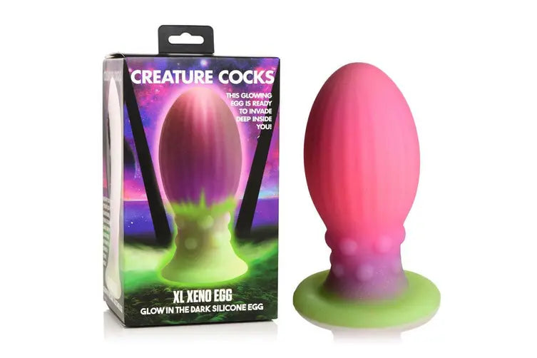 Creature Cocks Xeno Egg Glow in the Dark Silicone Egg The Love Store Online Creature Cocks Xeno Egg Glow in the Dark Silicone Egg The Love Store Online