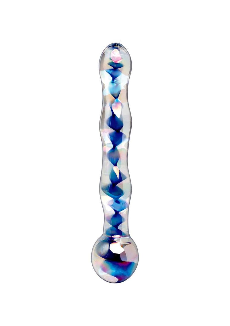 Icicles No. 8 Beaded Glass Dildo 7in