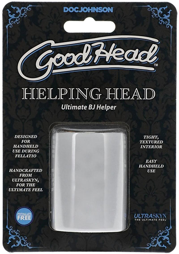 oodHead Helping Head Masturbator - Clear