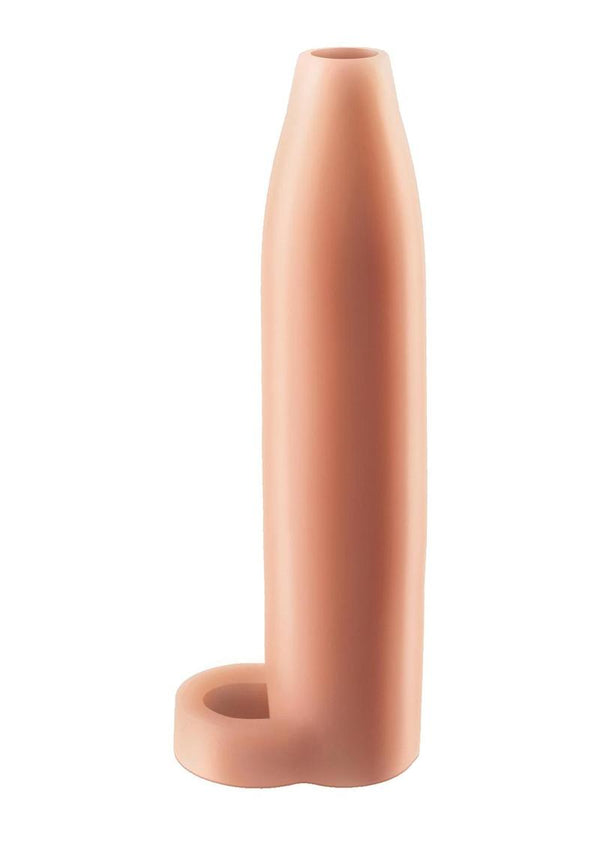 Fantasy X-Tensions Real Feel Enhancer XL Girth Enhancement Sleeve 7in - Vanilla
