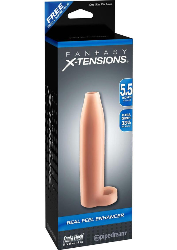 Fantasy X-Tensions Real Feel Enhancer Sleeve 5.5in - Vanilla