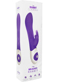 The Rabbit Company The Beaded Rabbit Rechargeable Silicone G-Spot Vibrator - Purple