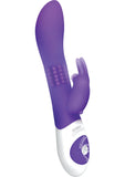 The Rabbit Company The Beaded Rabbit Rechargeable Silicone G-Spot Vibrator - Purple