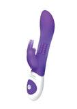 The Rabbit Company The Beaded Rabbit Rechargeable Silicone G-Spot Vibrator - Purple