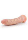 Dr. Skin Silver Collection Realistic Cock Basic 8.5 Dildo 8.5in - Vanilla