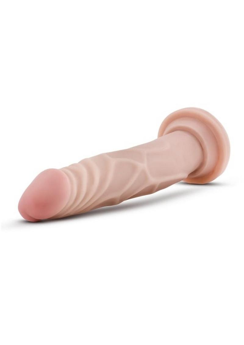 Dr. Skin Silver Collection Realistic Cock Basic 7.5 Dildo 7.5in - Vanilla