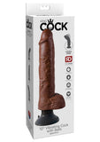 King Cock Vibrating Dildo with Balls 10in