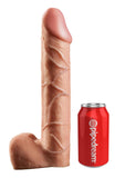 King Cock Hollow Strap On Suspender System with Dildo 12in