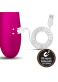 Blush Kira Rechargeable Silicone Rabbit Vibrator