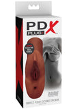 PDX Plus Perfect Pussy Double Stroker - Chocolate