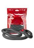 The Xplay Mix Pack Silicone Wrap Ring Ultra Stretch 6, 9, 12in (3 pack)