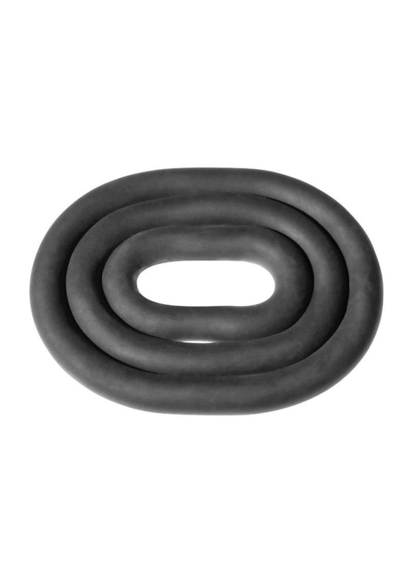 The Xplay Mix Pack Silicone Wrap Ring Ultra Stretch 6, 9, 12in (3 pack)