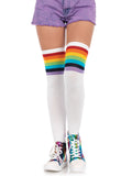Nia Rainbow Thigh High Stockings