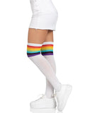 Nia Rainbow Thigh High Stockings