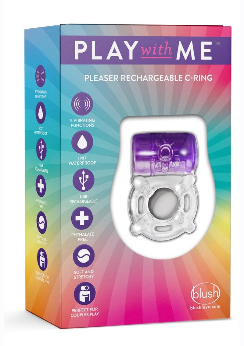 Play with Me Pleaser Rechargeable Cock Ring The Love Store Online Play with Me Pleaser Rechargeable Cock Ring The Love Store Online