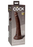 King Cock Elite Dual Density Silicone Dildo 7in