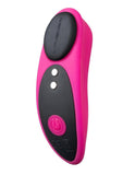Lovense Ferri App Compatible Silicone Panty Vibrator - Pink/Black
