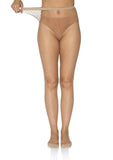 Leg Avenue Spandex Industrial Net Tights - OS - Nude