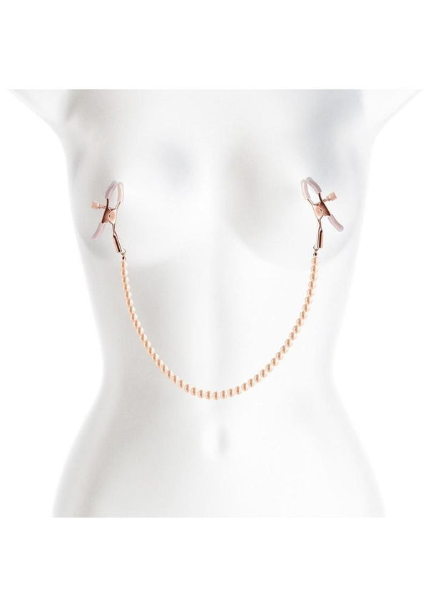 Bound Nipple Clamps DC1 - Rose Gold