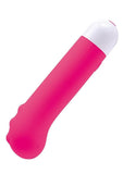 Bodywand Dotted Mini G Rechargeable Silicone Vibrator - Neon