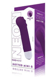 Bodywand Dotted Mini G Rechargeable Silicone Vibrator - Neon