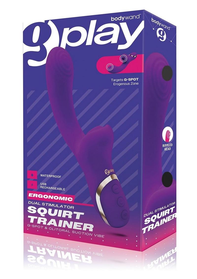 Bodywand G-Play Rechargeable Silicone G-Spot & Clitoral Vibrator The Love Store Online Bodywand G-Play Rechargeable Silicone G-Spot & Clitoral Vibrator The Love Store Online