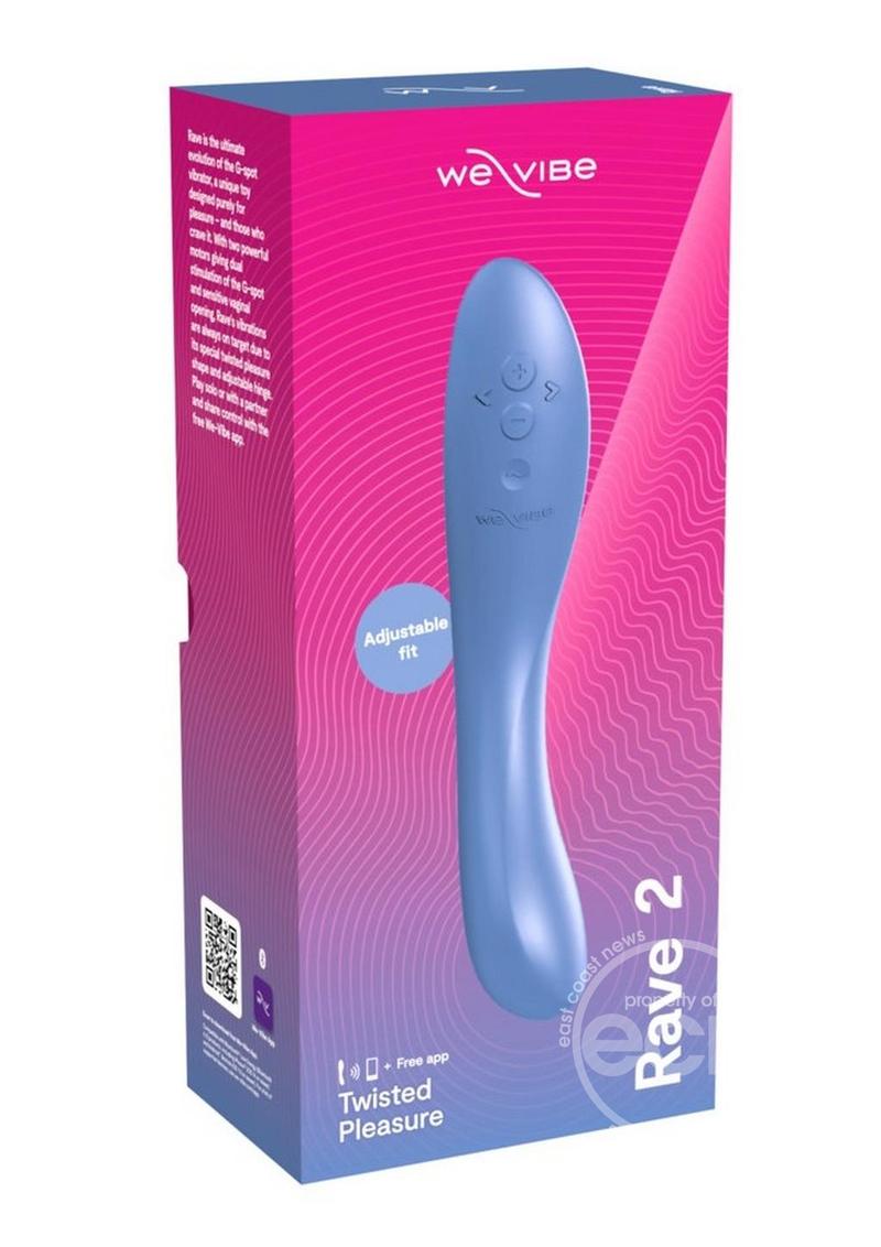 We-Vibe Rave 2 Twisted Pleasure Rechargeable Silicone G-Spot Vibrator The Love Store Online We-Vibe Rave 2 Twisted Pleasure Rechargeable Silicone G-Spot Vibrator The Love Store Online