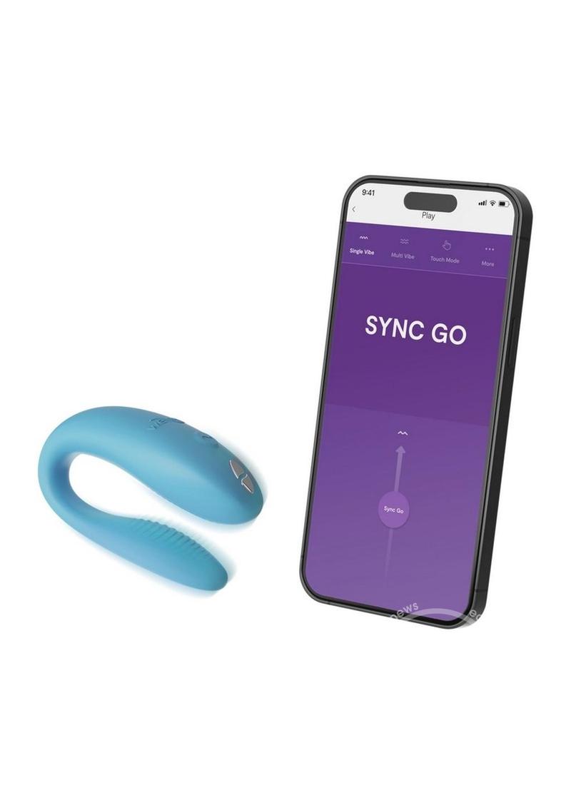 We-Vibe Sync Go App Control Rechargeable Silicone Couples Vibrator