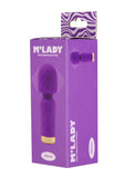 M'Lady Rechargeable Silicone Mini Vibrating Wand