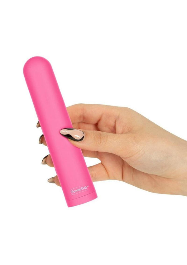 PowerBullet Eezy Pleezy Rechargeable Vibrator 5in - Pink