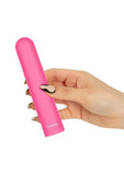 PowerBullet Eezy Pleezy Rechargeable Vibrator 5in - Pink