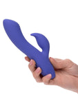 CalExotics Connect App Compatible Dual Stimulator Rechargeable Silicone Rabbit Vibrator