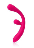 JimmyJane Reflexx Rabbit 3 Rechargeable Silicone Rabbit Vibrator - Fuchsia