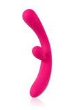 JimmyJane Reflexx Rabbit 3 Rechargeable Silicone Rabbit Vibrator - Fuchsia