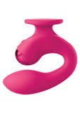 JimmyJane Dual Gripp Rechargeable Silicone Finger Vibrator - Pink