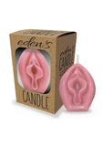 Eden's Candle Vanilla Scented Vagina - Rose Pink