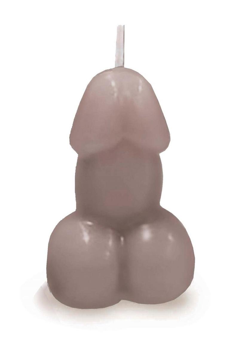 Eden's Candle Vanilla Scented Penis - Taupe Nude