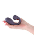 Secrets Maple Rechargeable Silicone G-Spot Warming Vibrator with Clitoral Stimulation and Remote Control