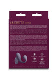 Secrets Maple Rechargeable Silicone G-Spot Warming Vibrator with Clitoral Stimulation and Remote Control